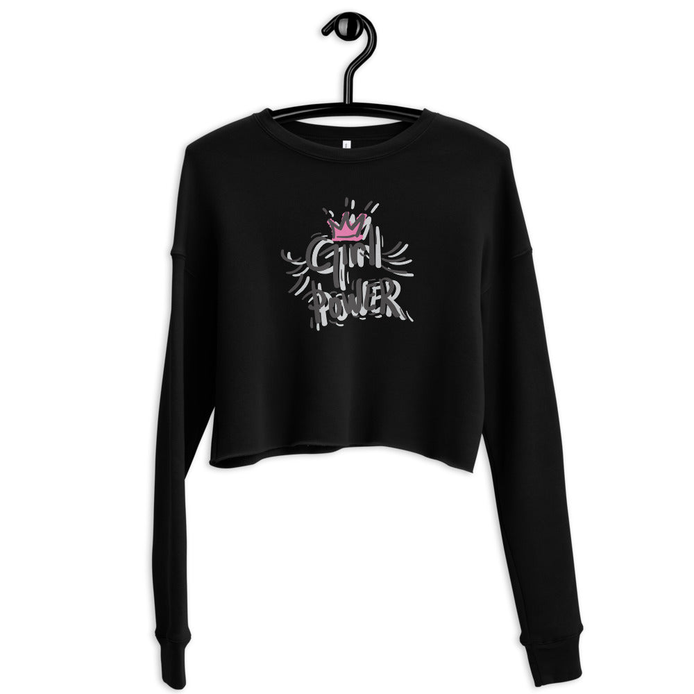 Girl Power Crop Sweatshirt