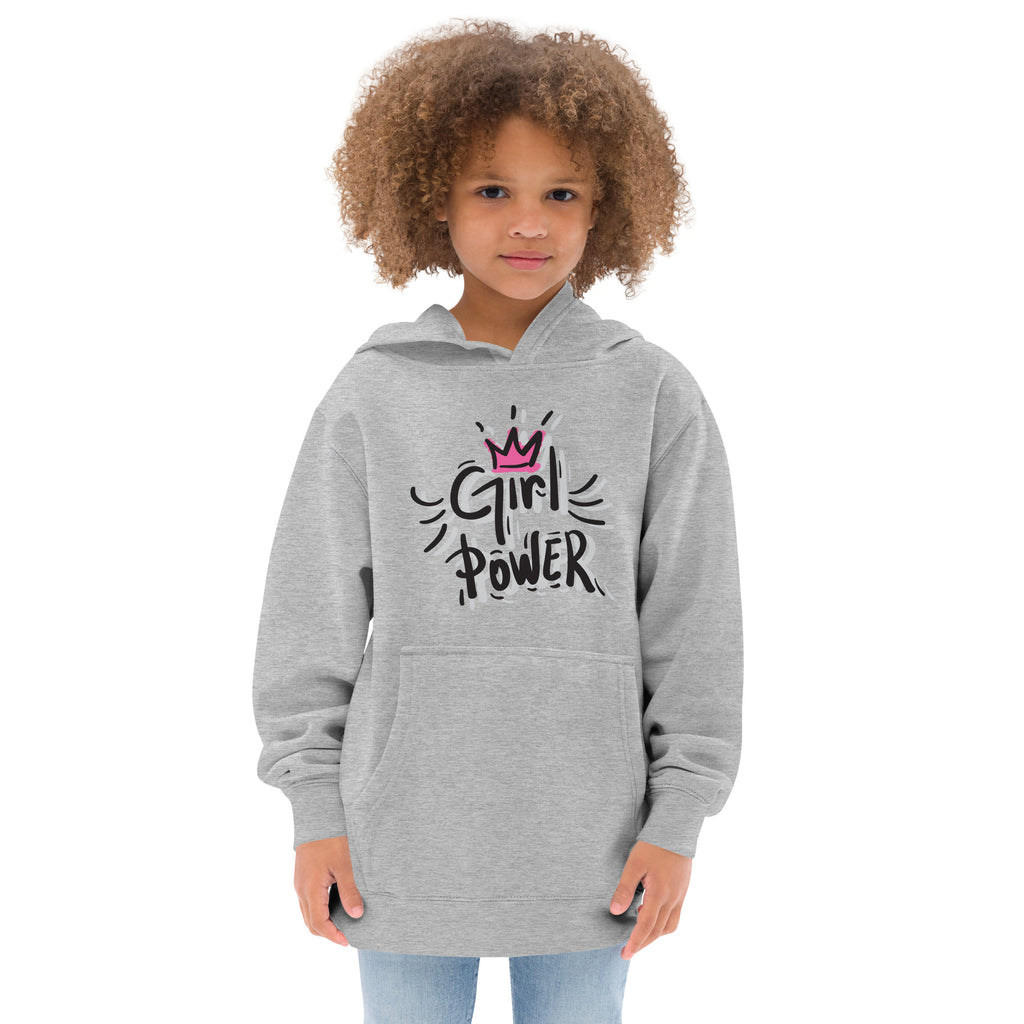 Girl Power Kids fleece hoodie