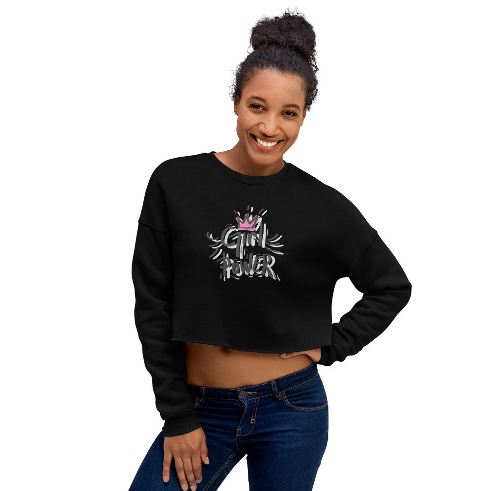 Girl Power Crop Sweatshirt